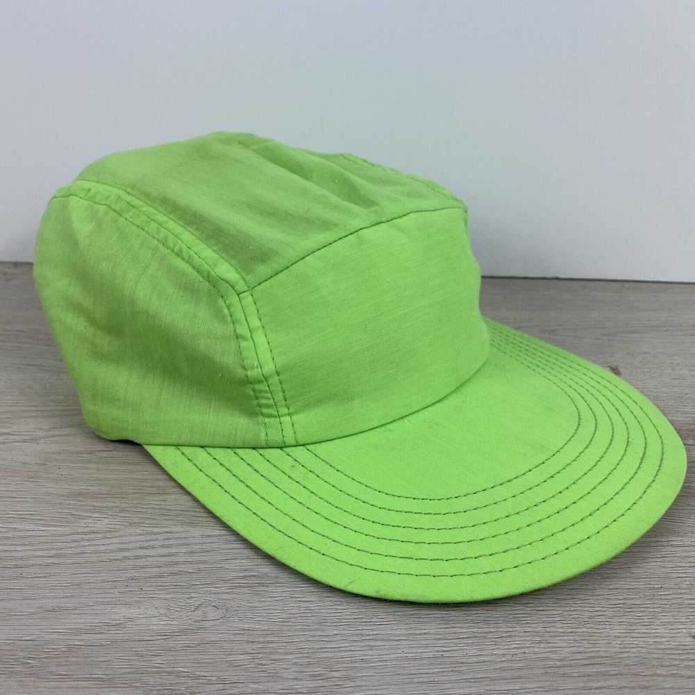 Other Plain Hat Adult Size Lime Green Adjustable … - image 6