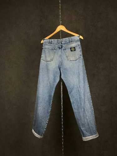 Vintage Stone Island Denim Jeans 90s Luxury Made in Italy Designer