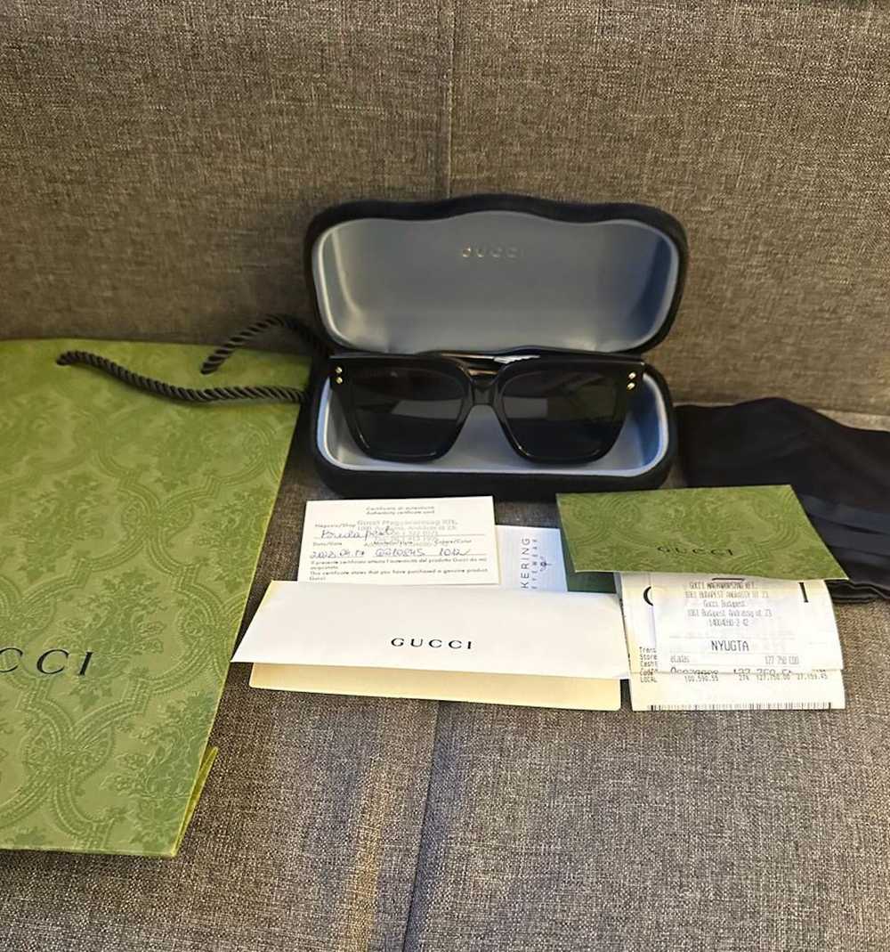 Gucci Gucci rectangular frame sunglasses - image 10