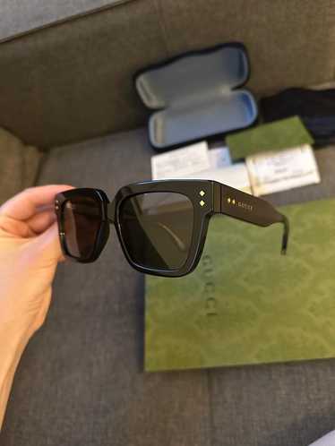 Gucci Gucci rectangular frame sunglasses - image 1