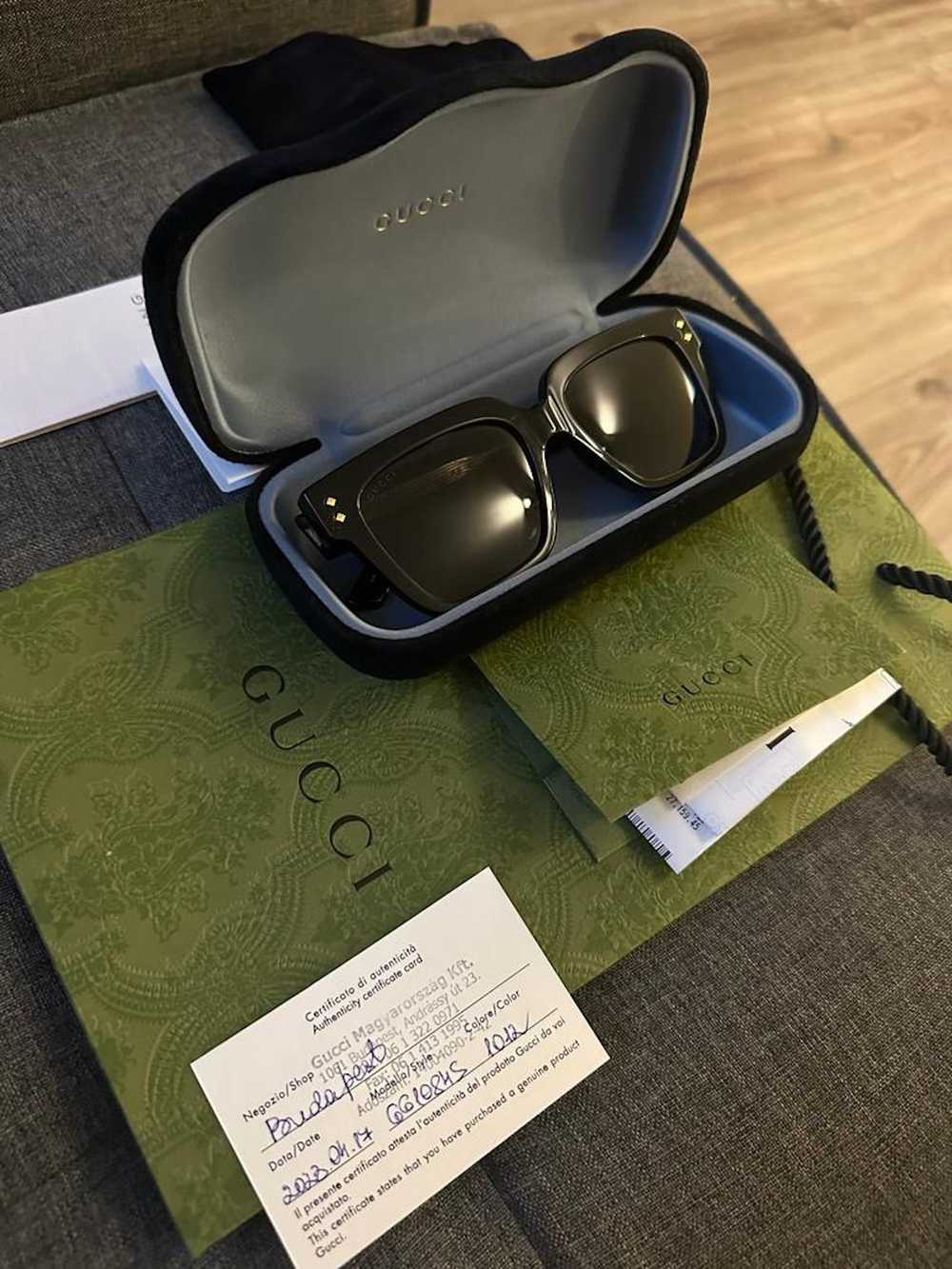 Gucci Gucci rectangular frame sunglasses - image 6