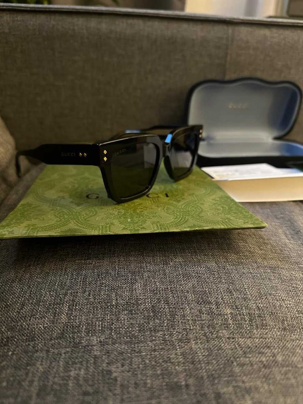 Gucci Gucci rectangular frame sunglasses - image 7