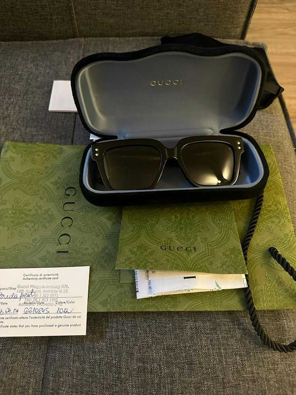 Gucci Gucci rectangular frame sunglasses - image 8