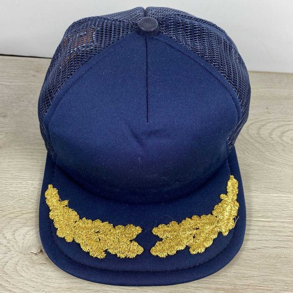 Other Crew Hat Embellished Hat Adult Size Blue Ad… - image 2