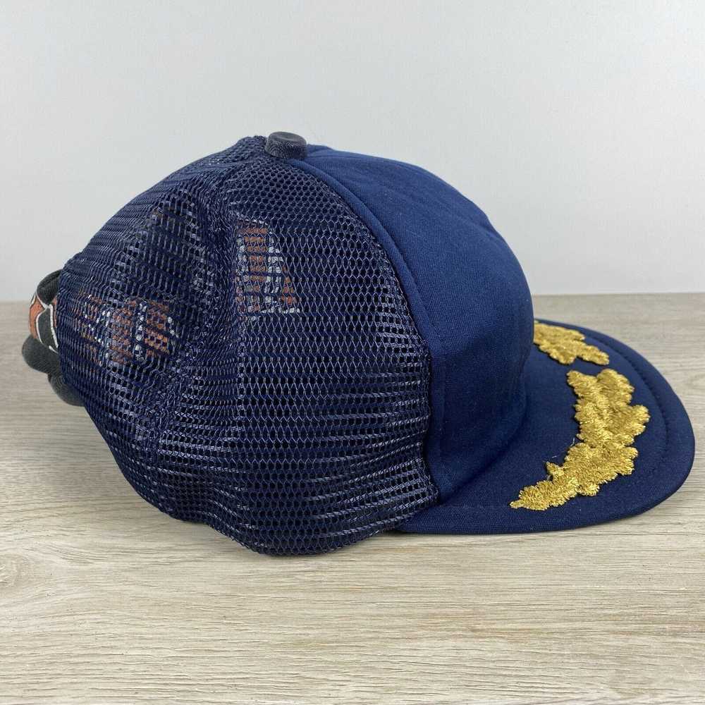 Other Crew Hat Embellished Hat Adult Size Blue Ad… - image 5