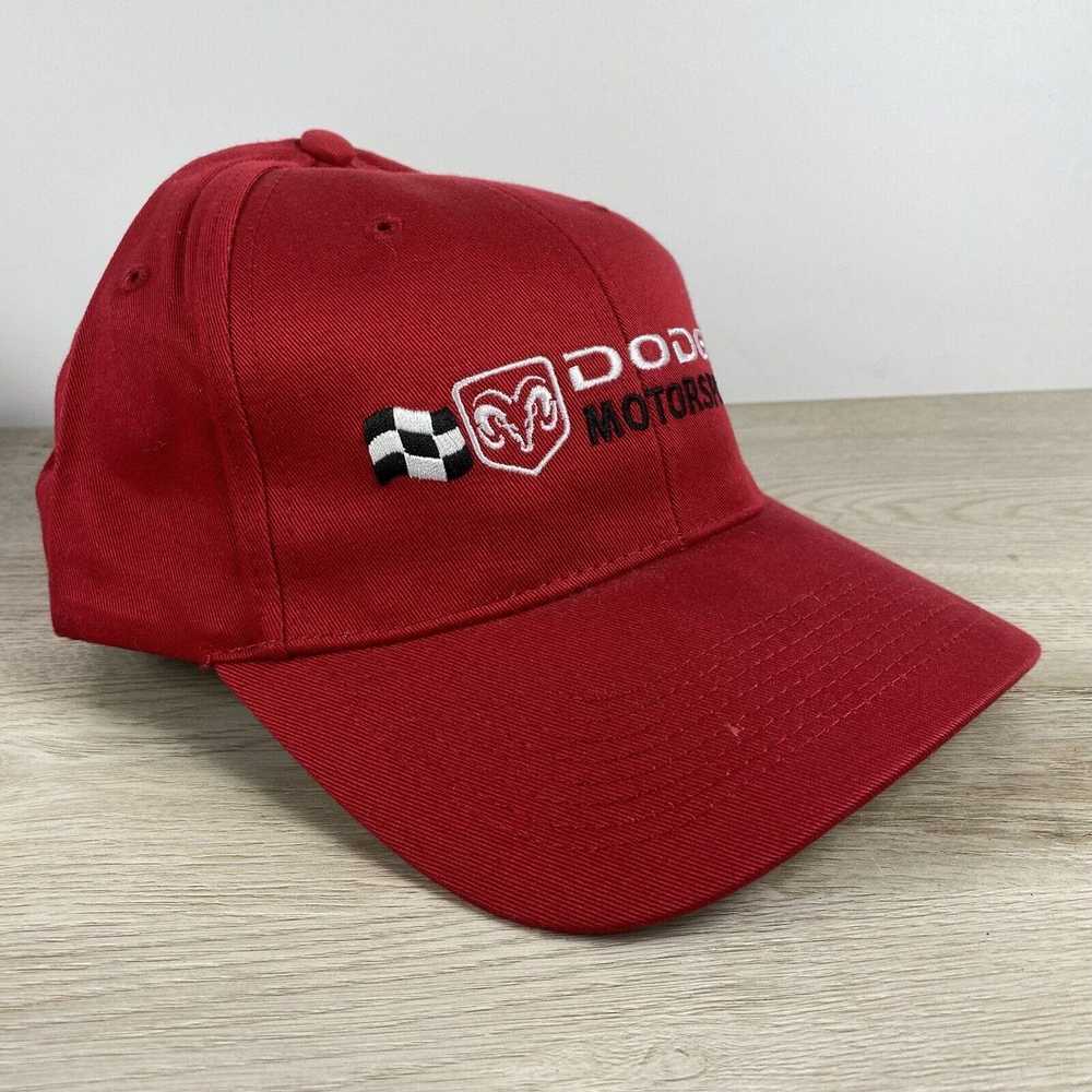 Other Dodge Motorsports Hat Adult Size Red Adjust… - image 6