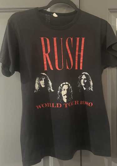 Band Tees × Rare × Vintage Vintage 1980 Rush Tour 