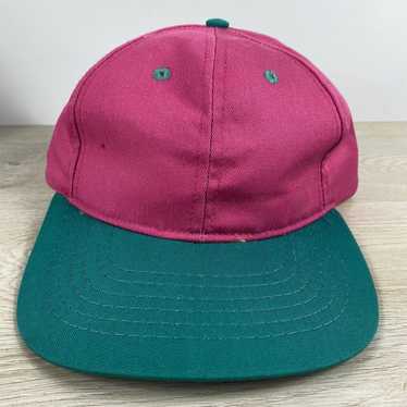 Other Pink Hat Plain Hat Adult Size Pink Adjustab… - image 1