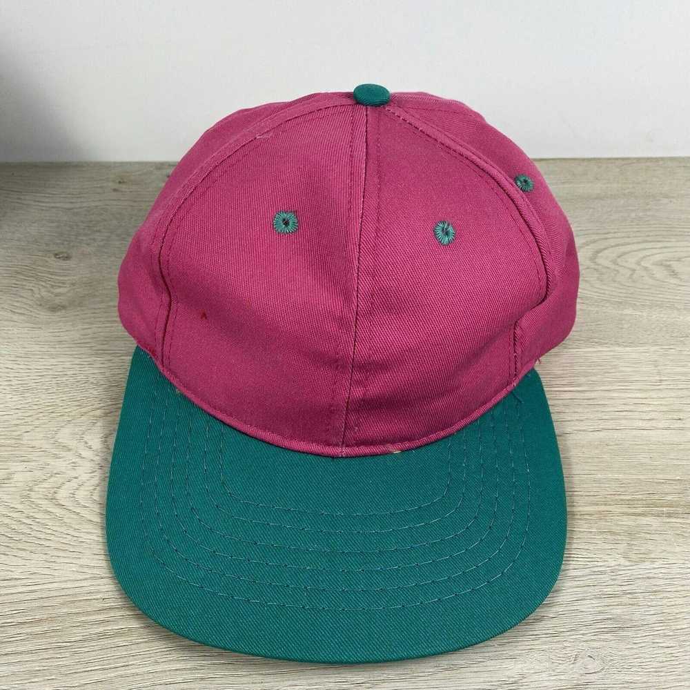 Other Pink Hat Plain Hat Adult Size Pink Adjustab… - image 2