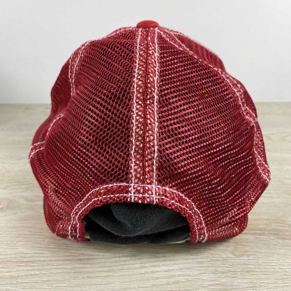 Other Red Hat Plain Hat Adult Size Red Adjustable… - image 4