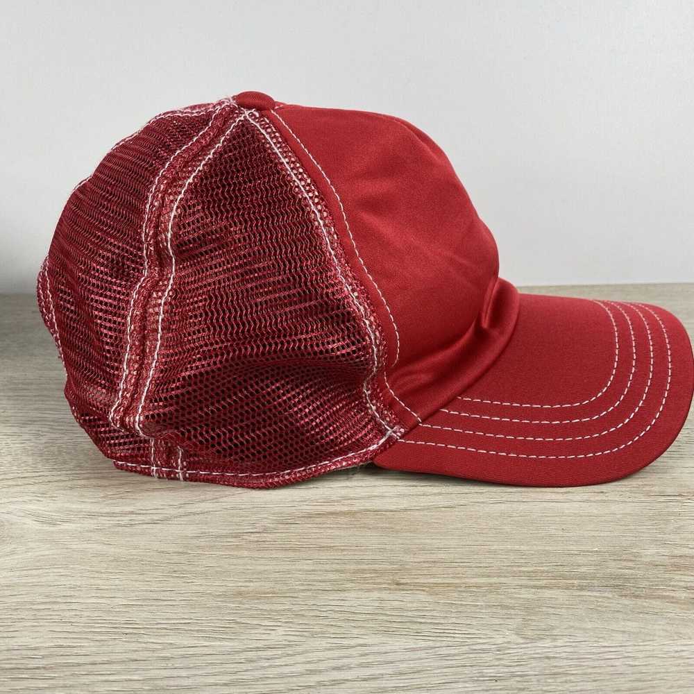 Other Red Hat Plain Hat Adult Size Red Adjustable… - image 5