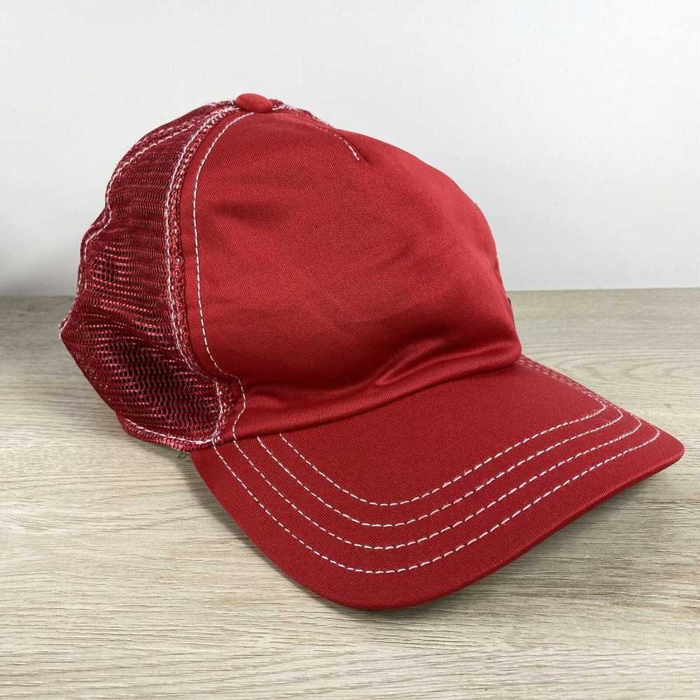 Other Red Hat Plain Hat Adult Size Red Adjustable… - image 6