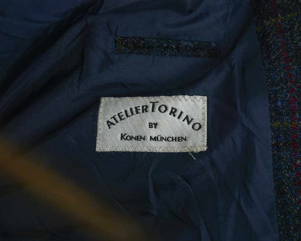 Harris Tweed × Vintage Atelier Torino Wool Blazer… - image 8