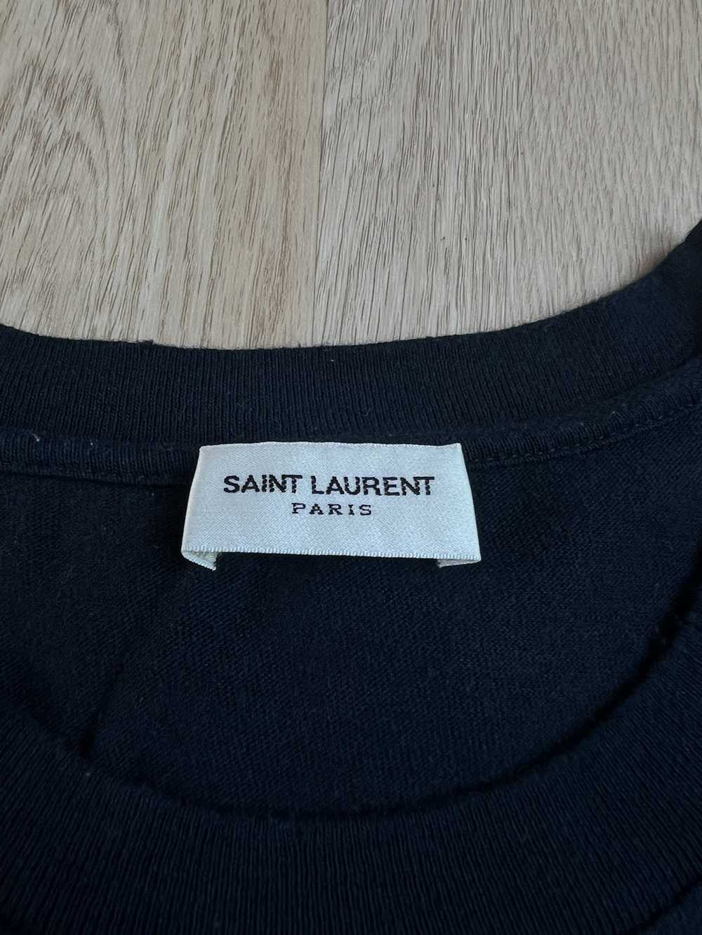 Saint Laurent Paris Saint Laurent Paris Flag Cres… - image 4