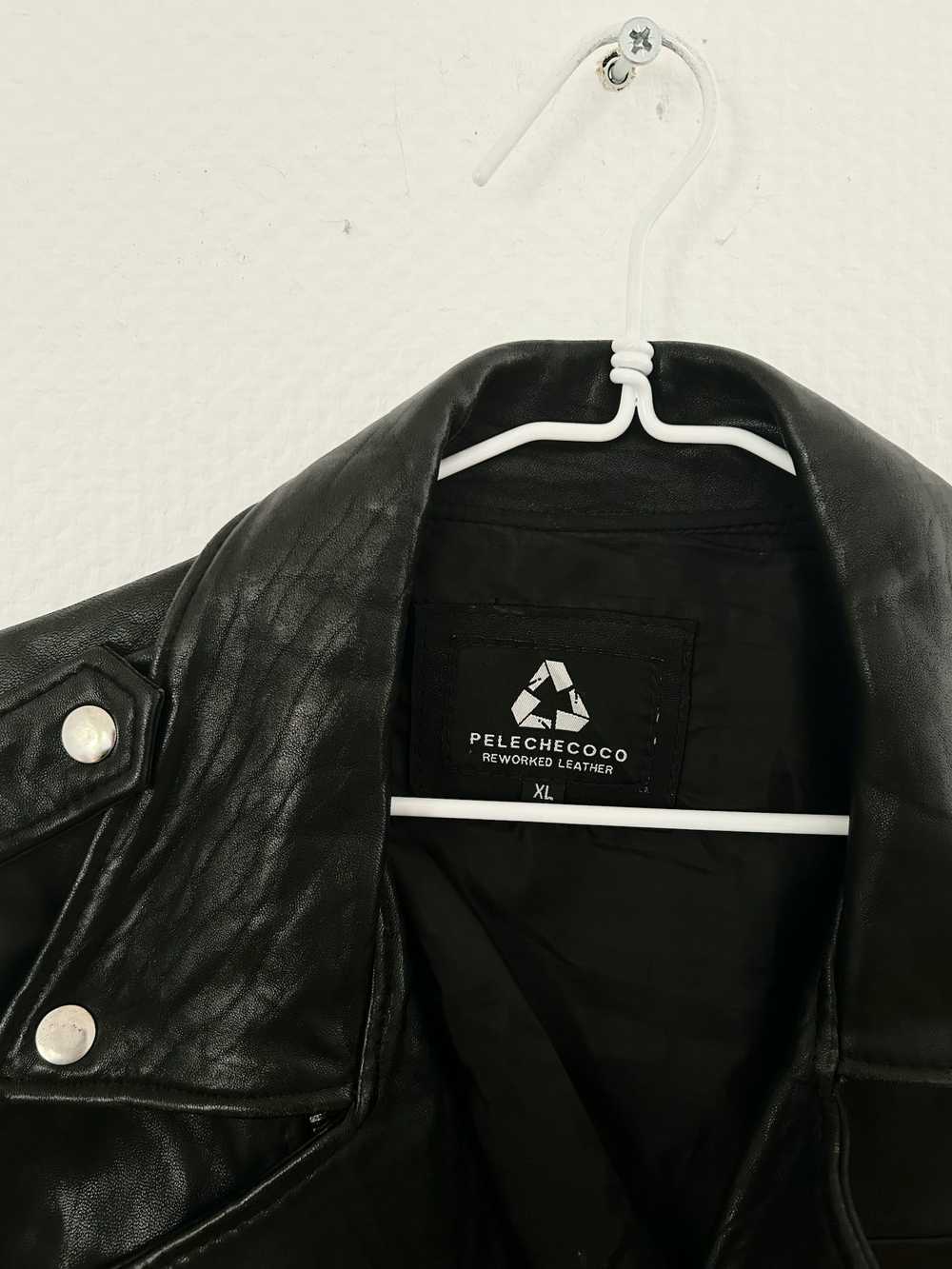 Pelechecoco PeleCheCoco Recycled Leather Jacket, … - image 3