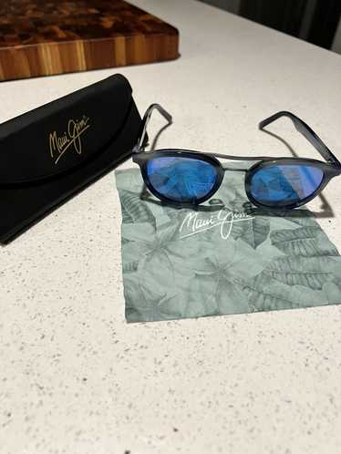 Maui Jim Maui Jim Sunglasses -Blue Frame Blue Len… - image 1