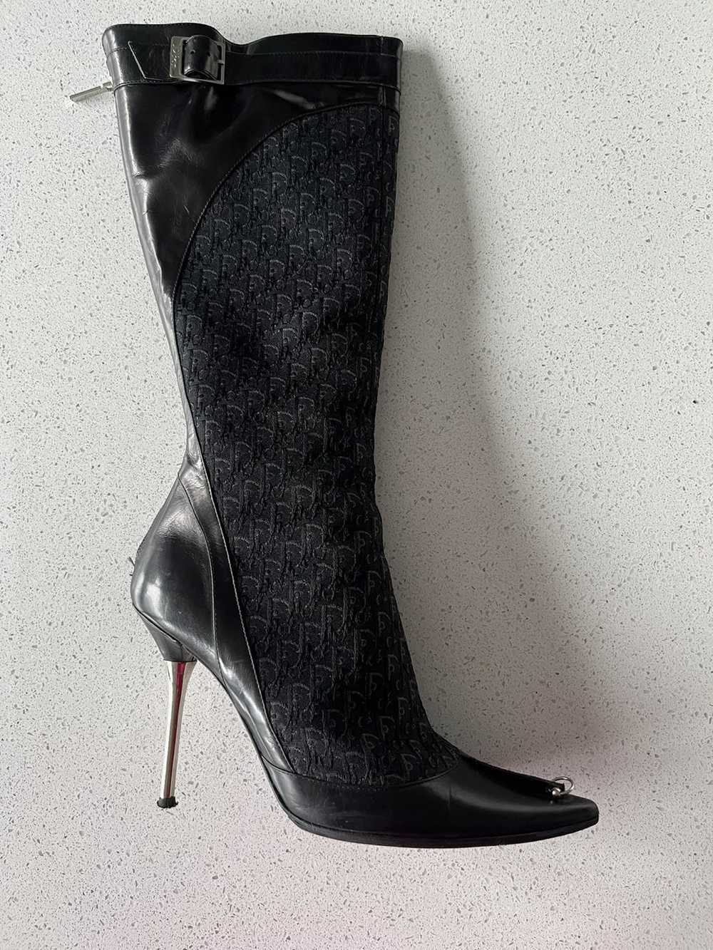 Dior Dior Monogram knee high boot - image 2