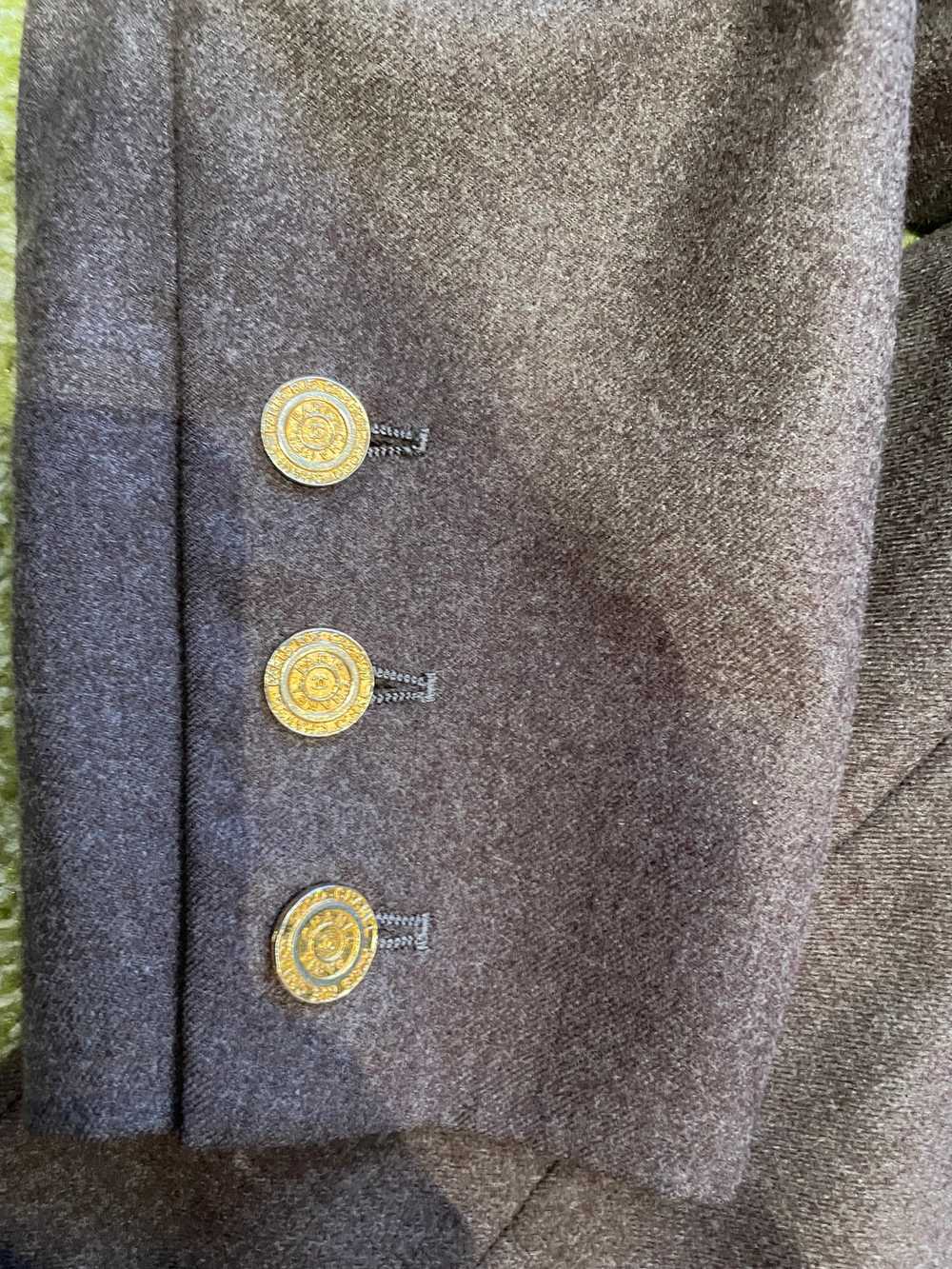 Chanel Brown Wool Suit (Size 8) - image 5