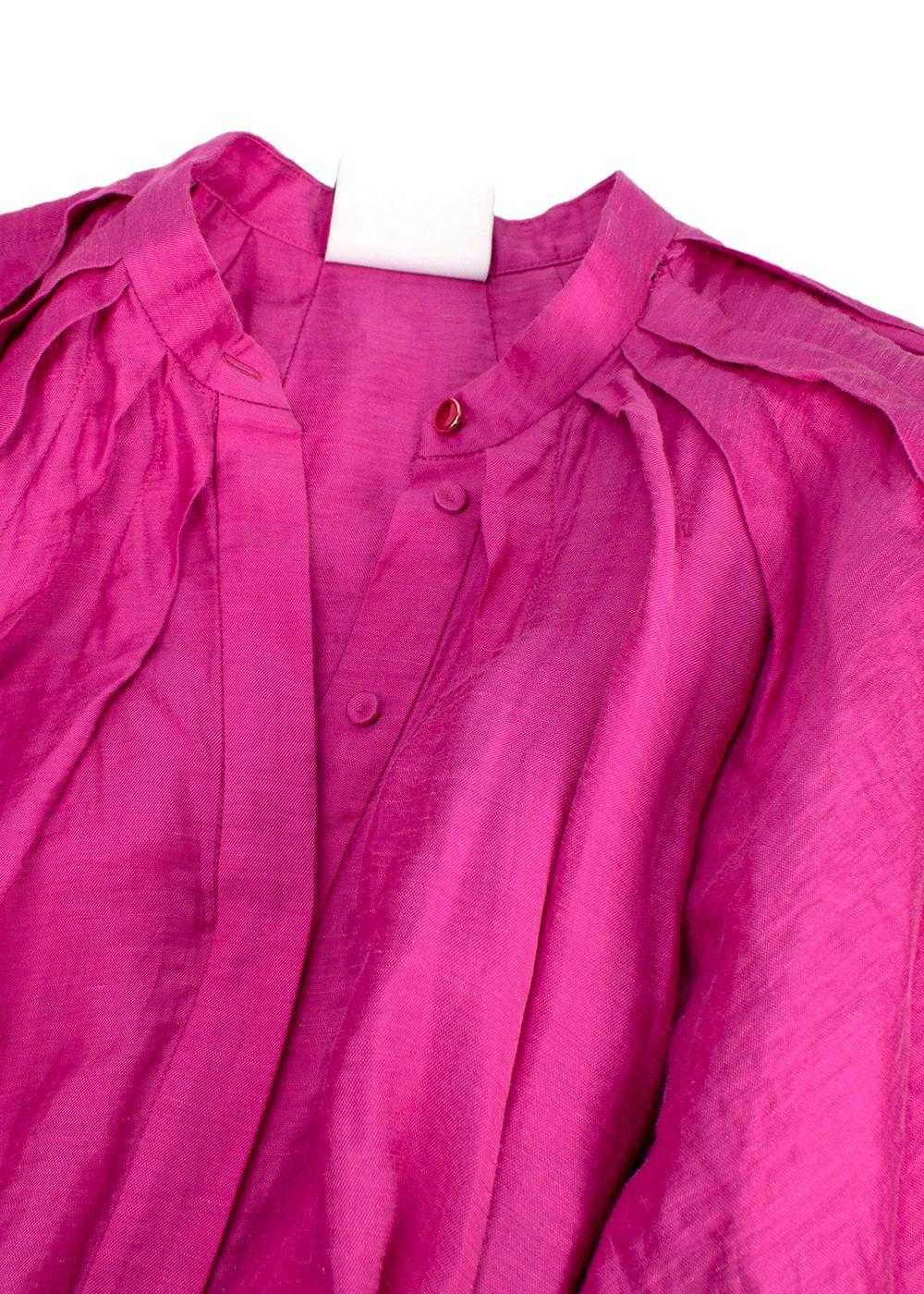 Acler Acler Linen-Blend Cranhurst Midi Dress - image 4