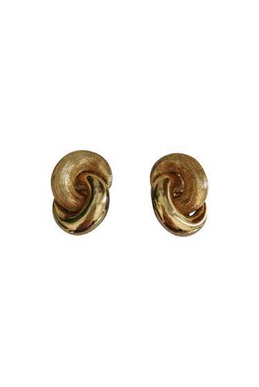 Dior earrings - Dior 80's clip earrings In twisted
