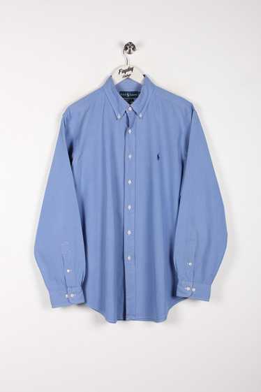 90's Ralph Lauren Shirt Blue XL