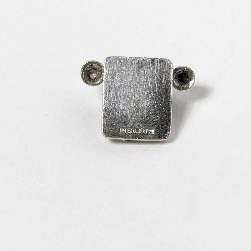 Vintage Sterling Silver Rotary Telephone Charm - image 6