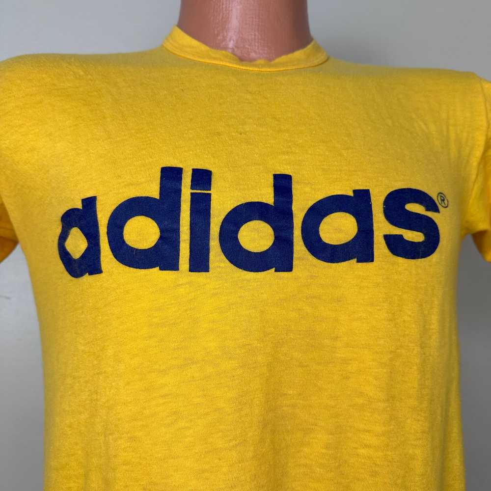 1970s Adidas T-Shirt, Southern Athletic Size Small - image 2
