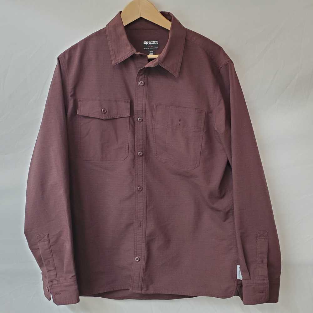 Outdoor Research Button Up Long Sleeve Shirt Size… - image 1