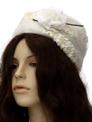 1960's Womens Pillbox Hat - image 1