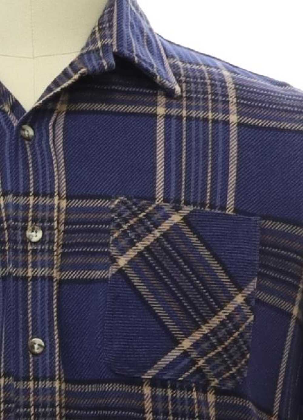 1980's St Johns Bay USA Mens Heavy Cotton Flannel… - image 2