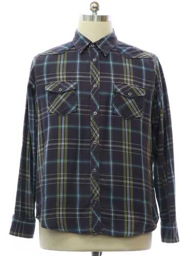 1990's Urban JP Mens Flannel Western Shirt
