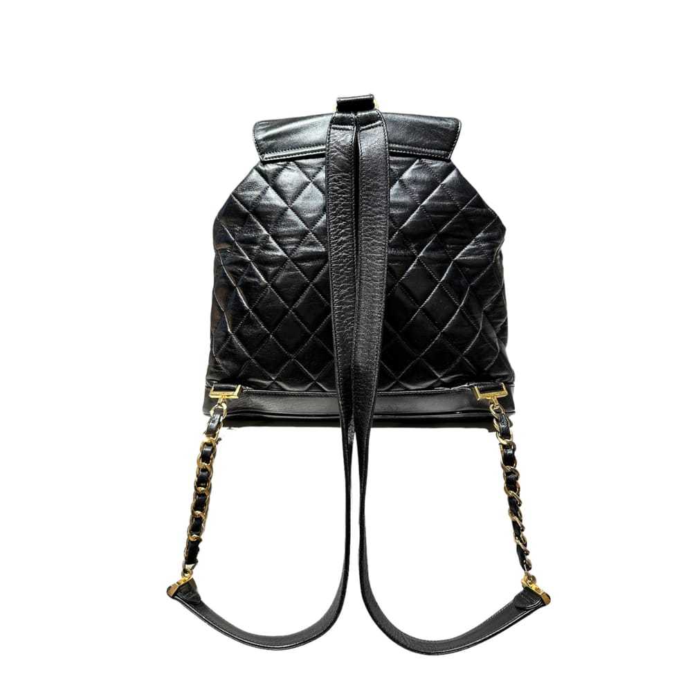 Chanel Duma leather backpack - image 2