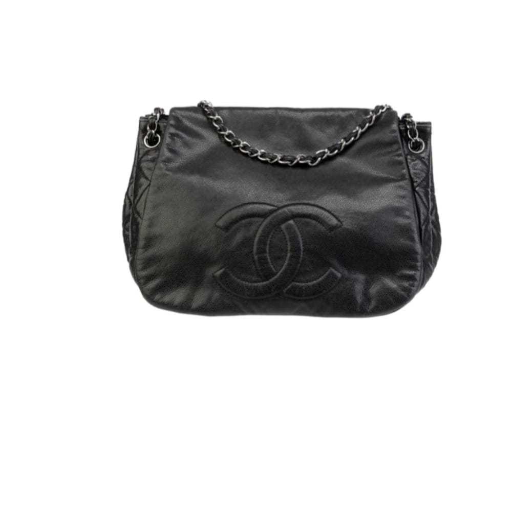 Chanel Trendy Cc Bowler leather handbag - image 2