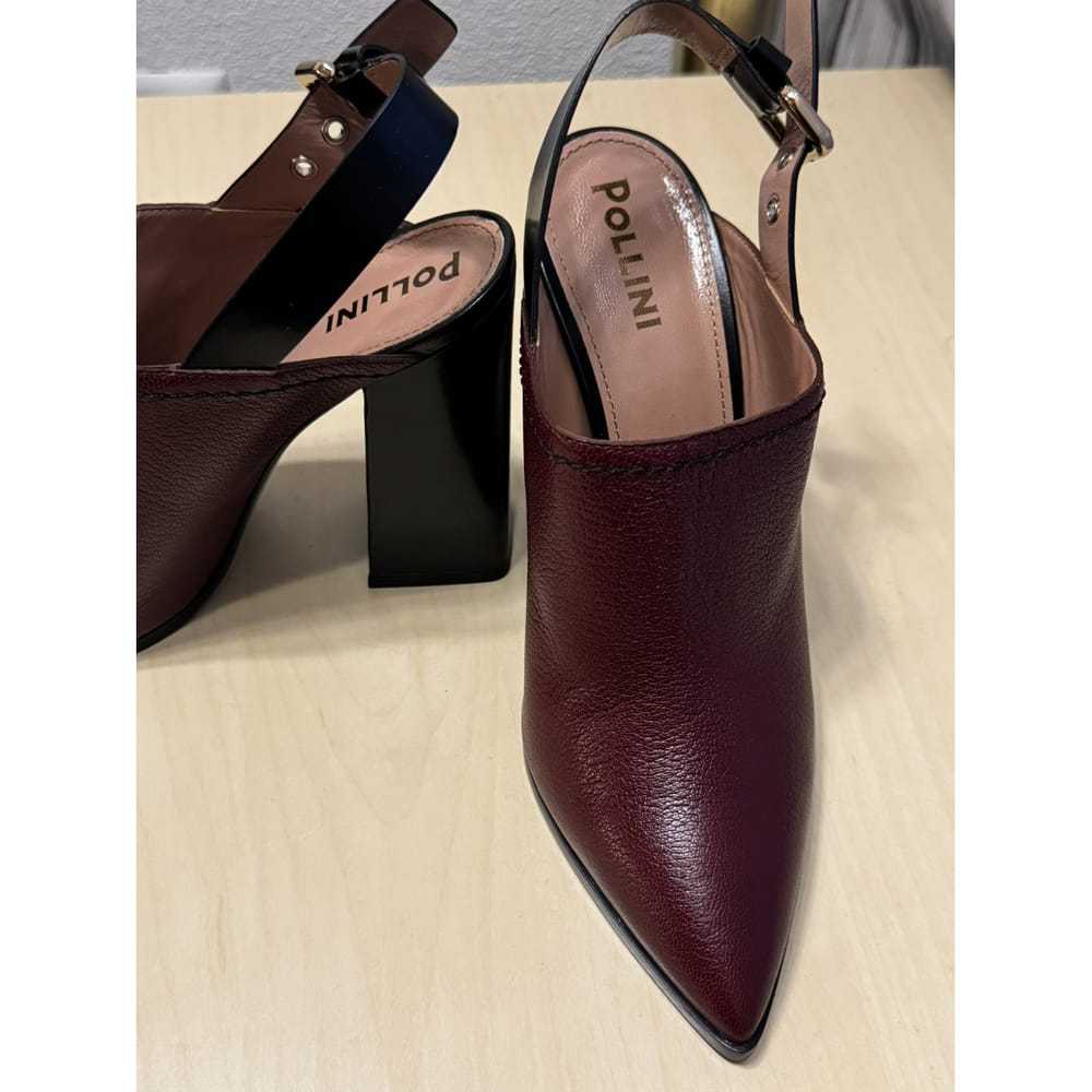 Pollini Leather heels - image 8