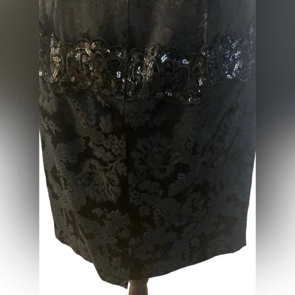 VINTAGE SCOTT MCCLINTOCK BEADED COCKTAIL DRESS SI… - image 7