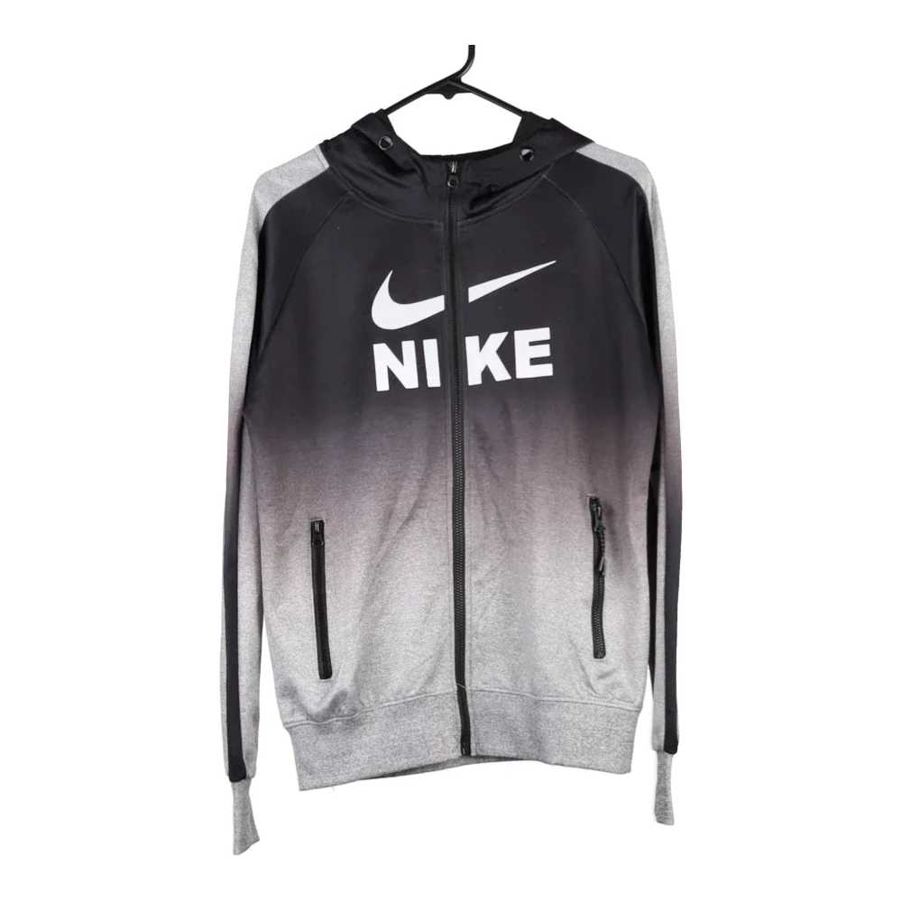Bootleg Nike Hoodie - Small Grey Polyester Blend - image 1