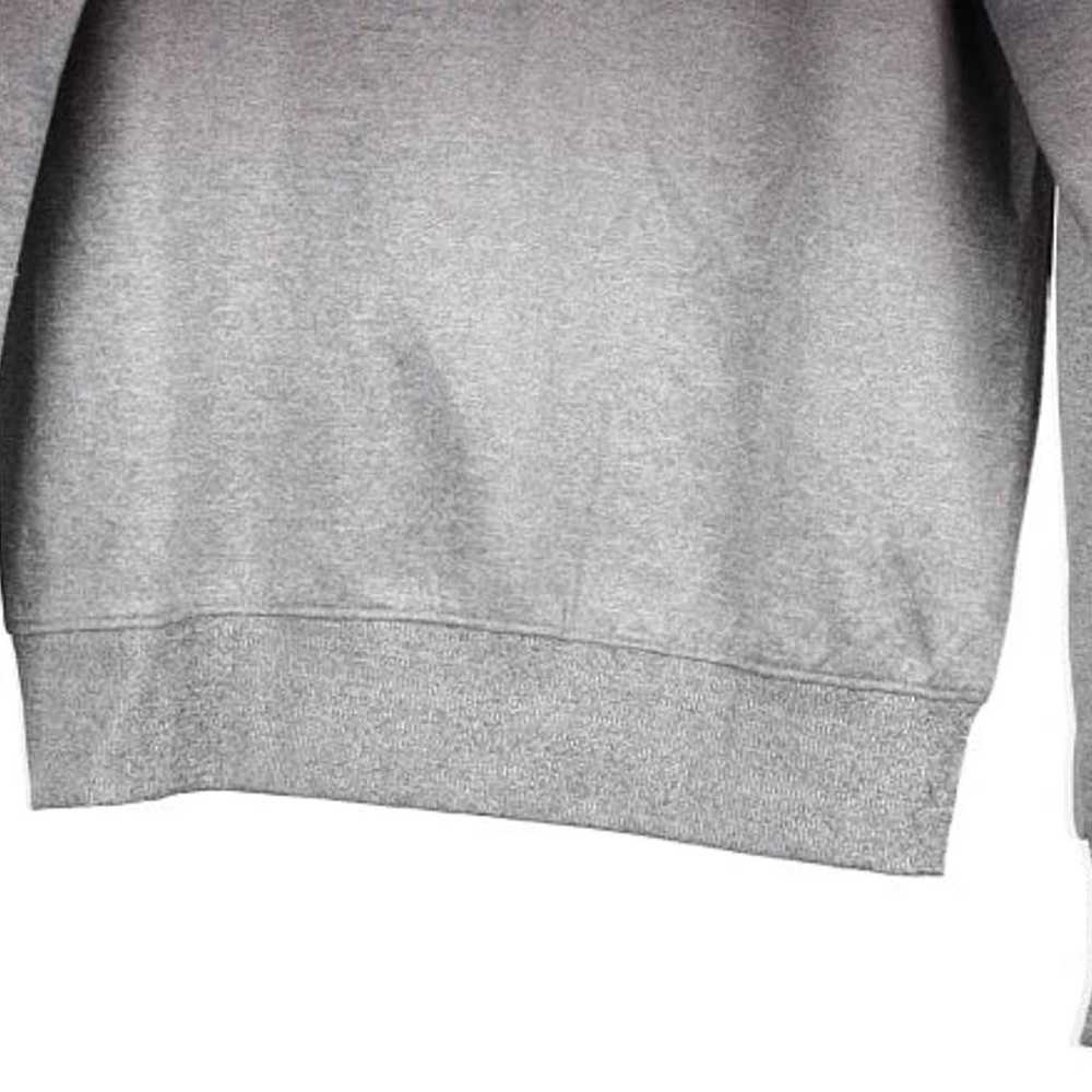 Bootleg Nike Hoodie - Small Grey Polyester Blend - image 6