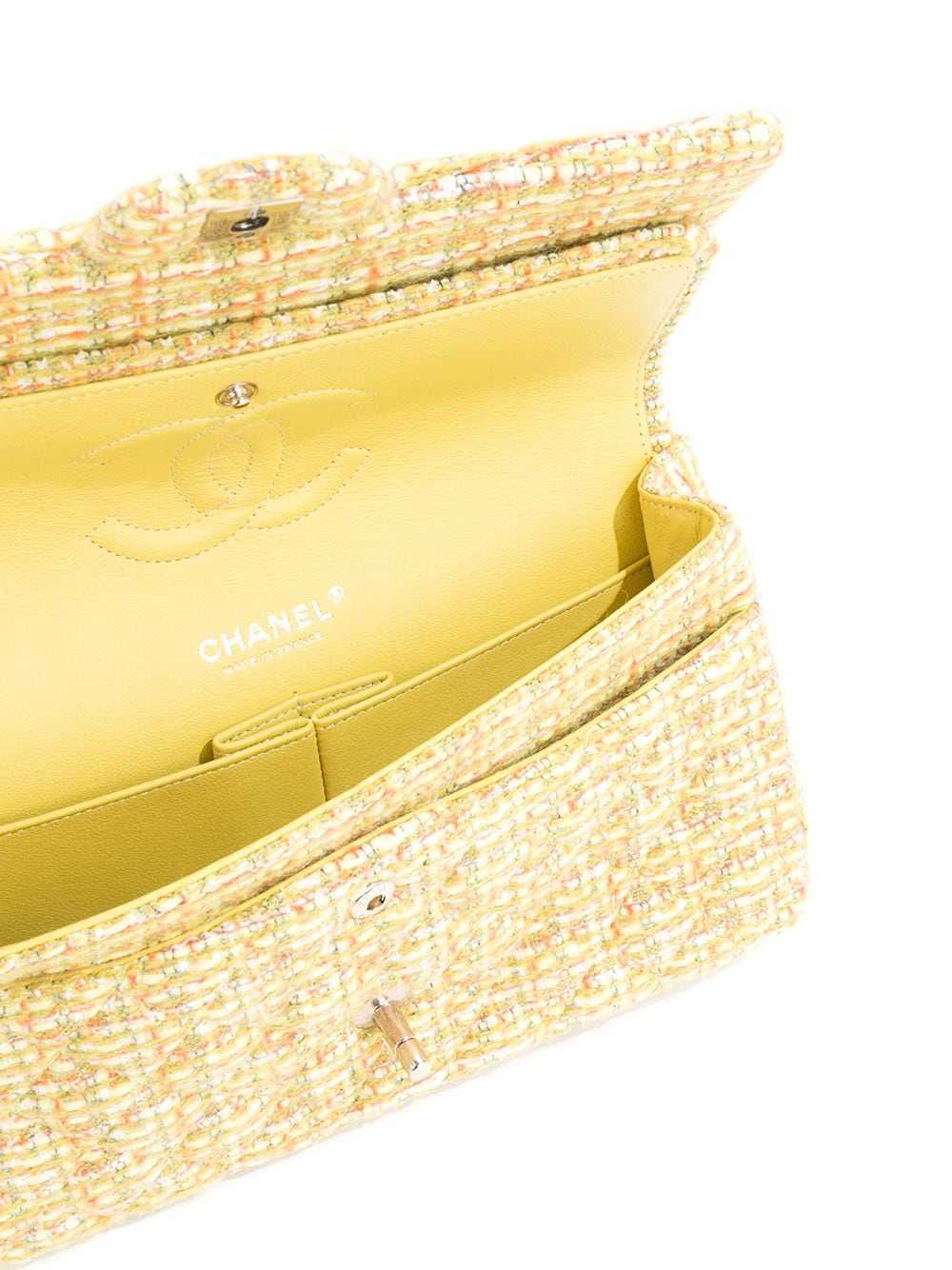 CHANEL Pre-Owned tweed shoulder bag - Yellow - image 5