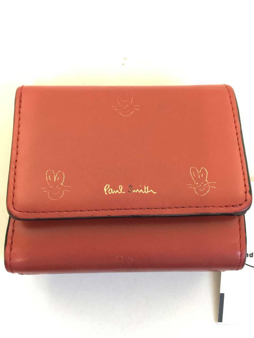Paul Smith Trifold Wallet Red Animal Women - image 2