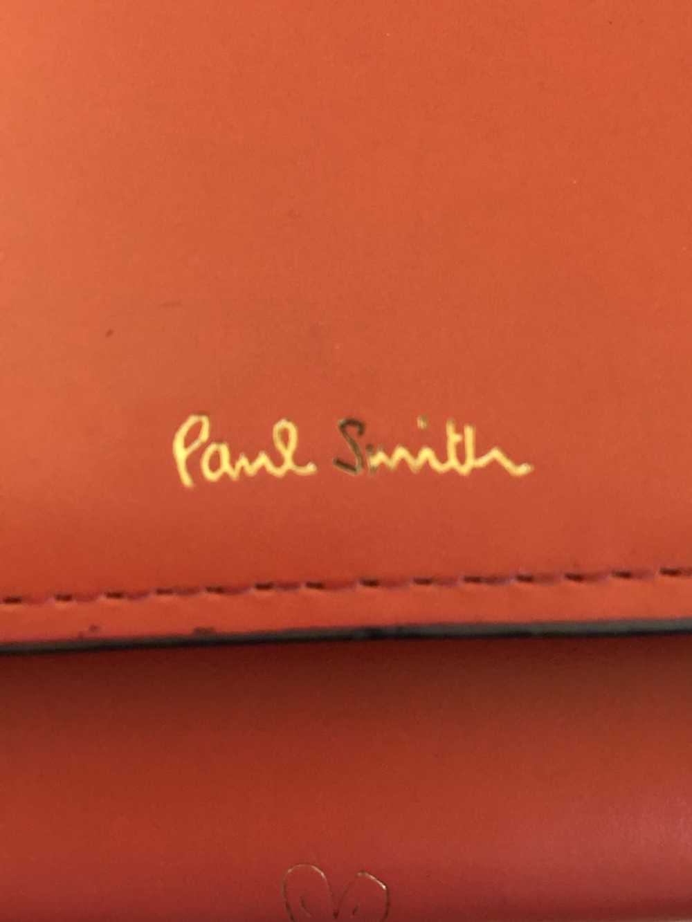 Paul Smith Trifold Wallet Red Animal Women - image 3