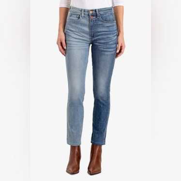 Jordache Vintage Half & Half High Rise Crop Skinn… - image 1