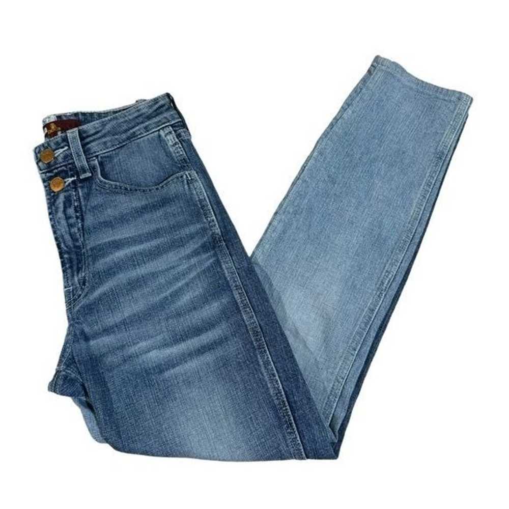 Jordache Vintage Half & Half High Rise Crop Skinn… - image 3