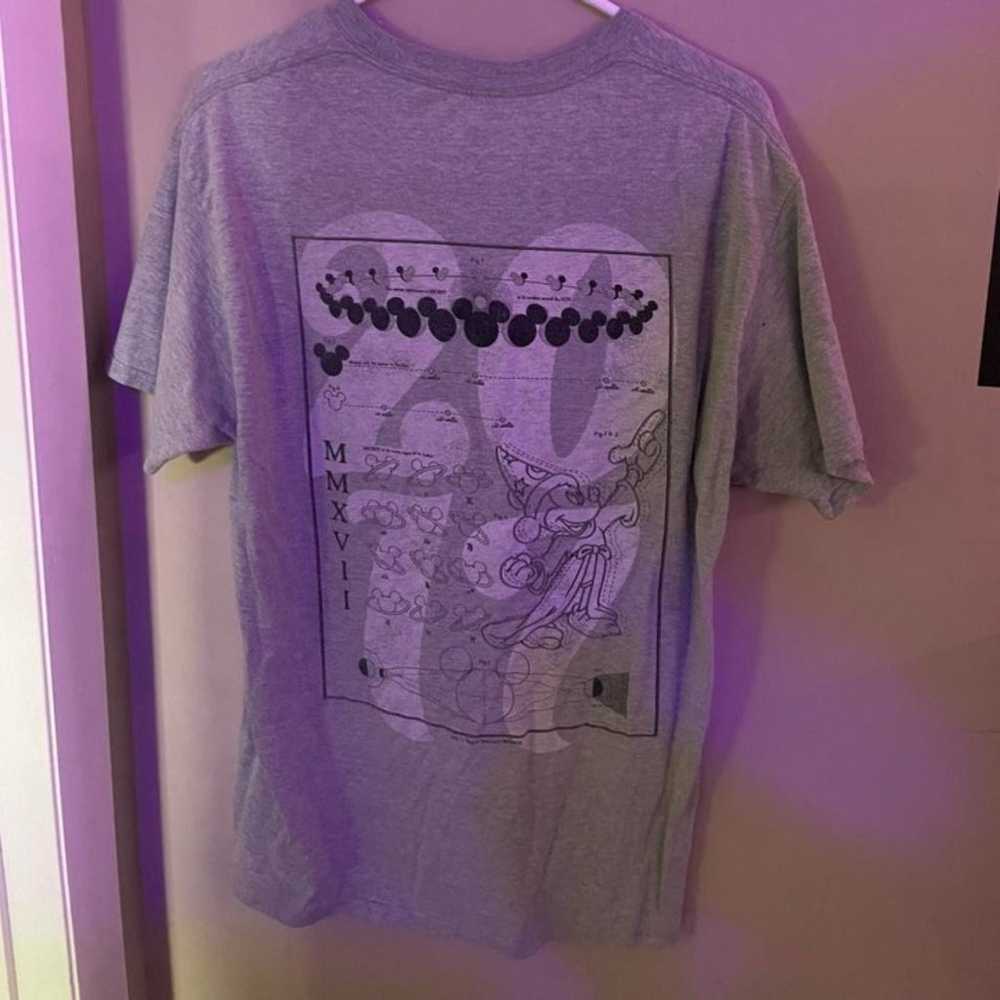 y2k 2017 Disney Mickey Grey Sized Large - image 2