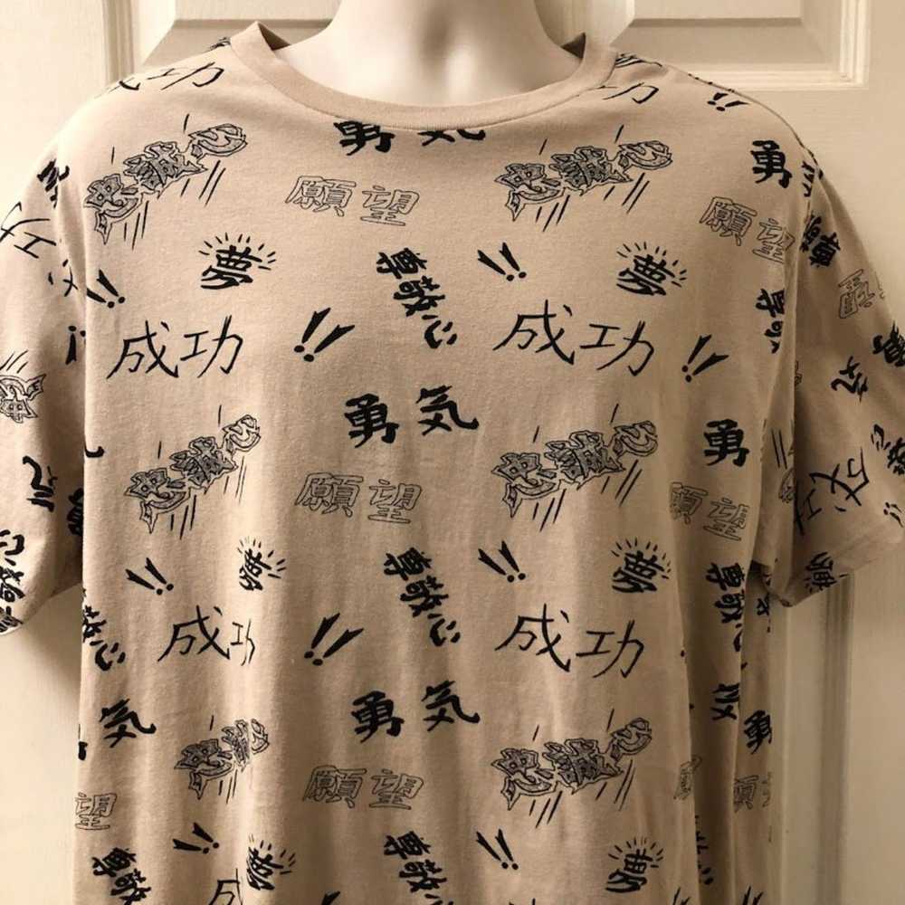 WXYZ Men's Unisex Graphic Tan T-shirt Tee XL All … - image 3