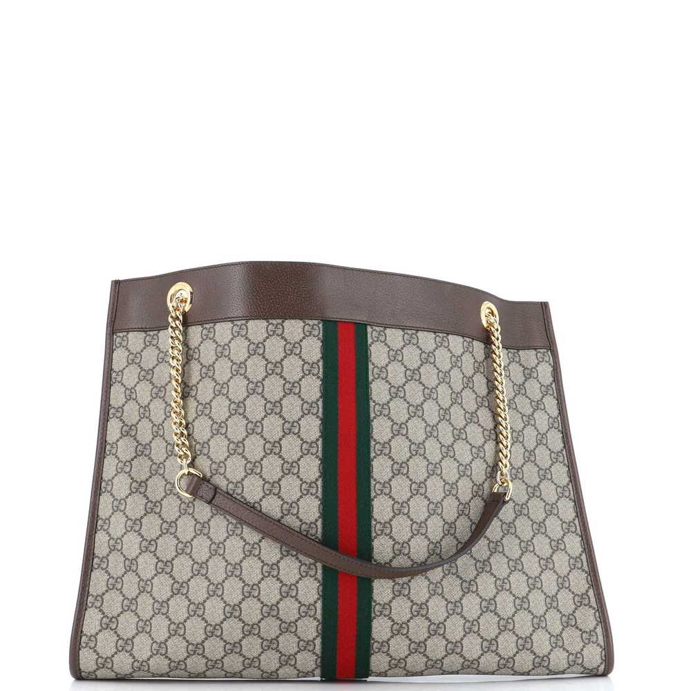 GUCCI Rajah Chain Tote GG Coated Canvas Large - image 3