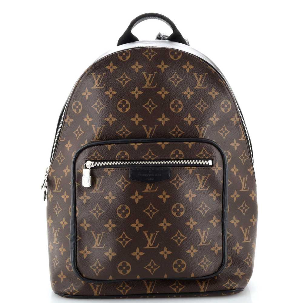 Louis Vuitton Josh NM Backpack Macassar Monogram … - image 1
