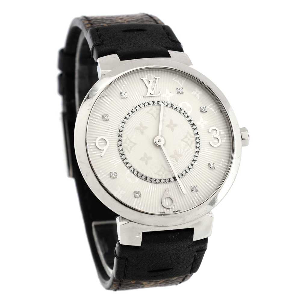 Louis Vuitton Tambour Slim Quartz Watch - image 2