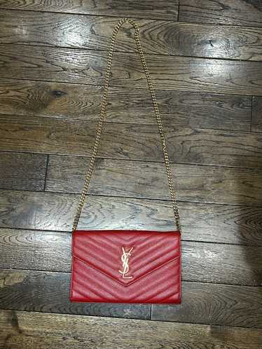 Ysl Pour Homme Monogramme Large YSL Wallet on chai