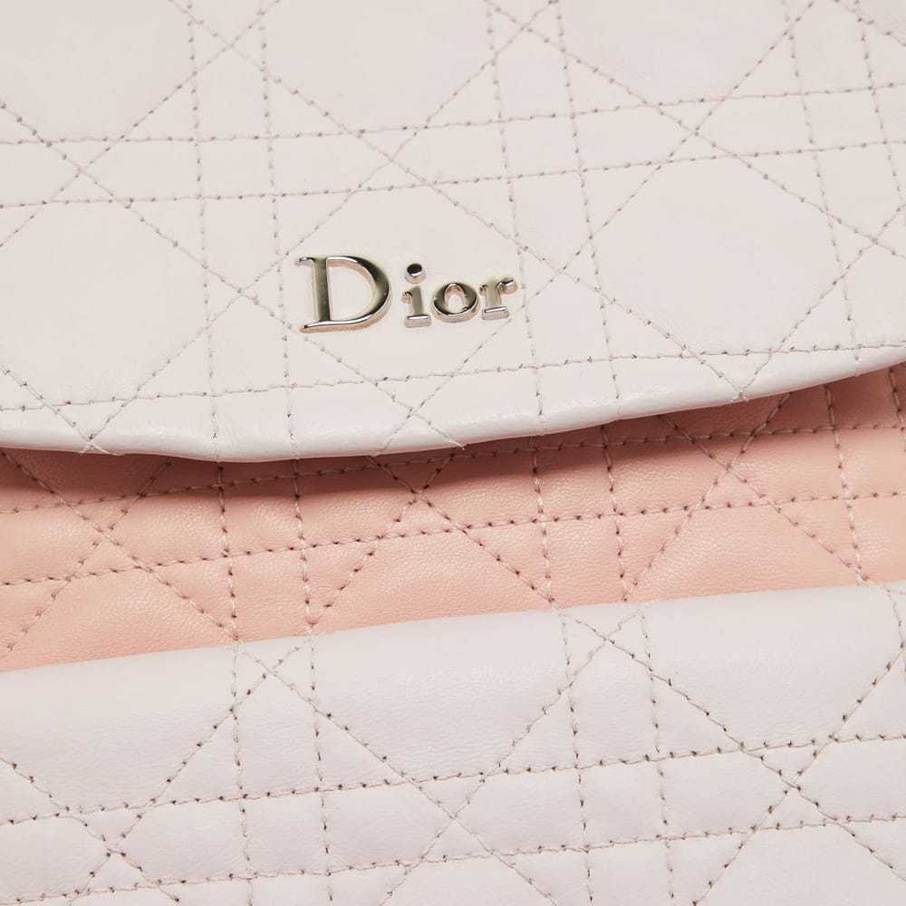 Dior Leather backpack - image 7