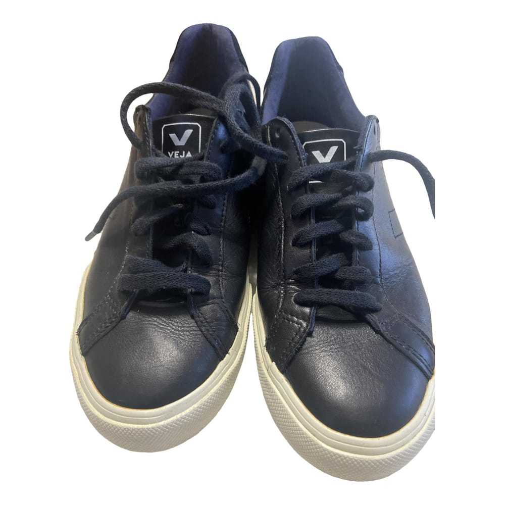 Veja Vegan leather low trainers - image 1